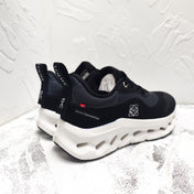 CLOUDTILT 2.0 SNEAKER IN BLACK CALFSKIN AND BREATHABLE MESH