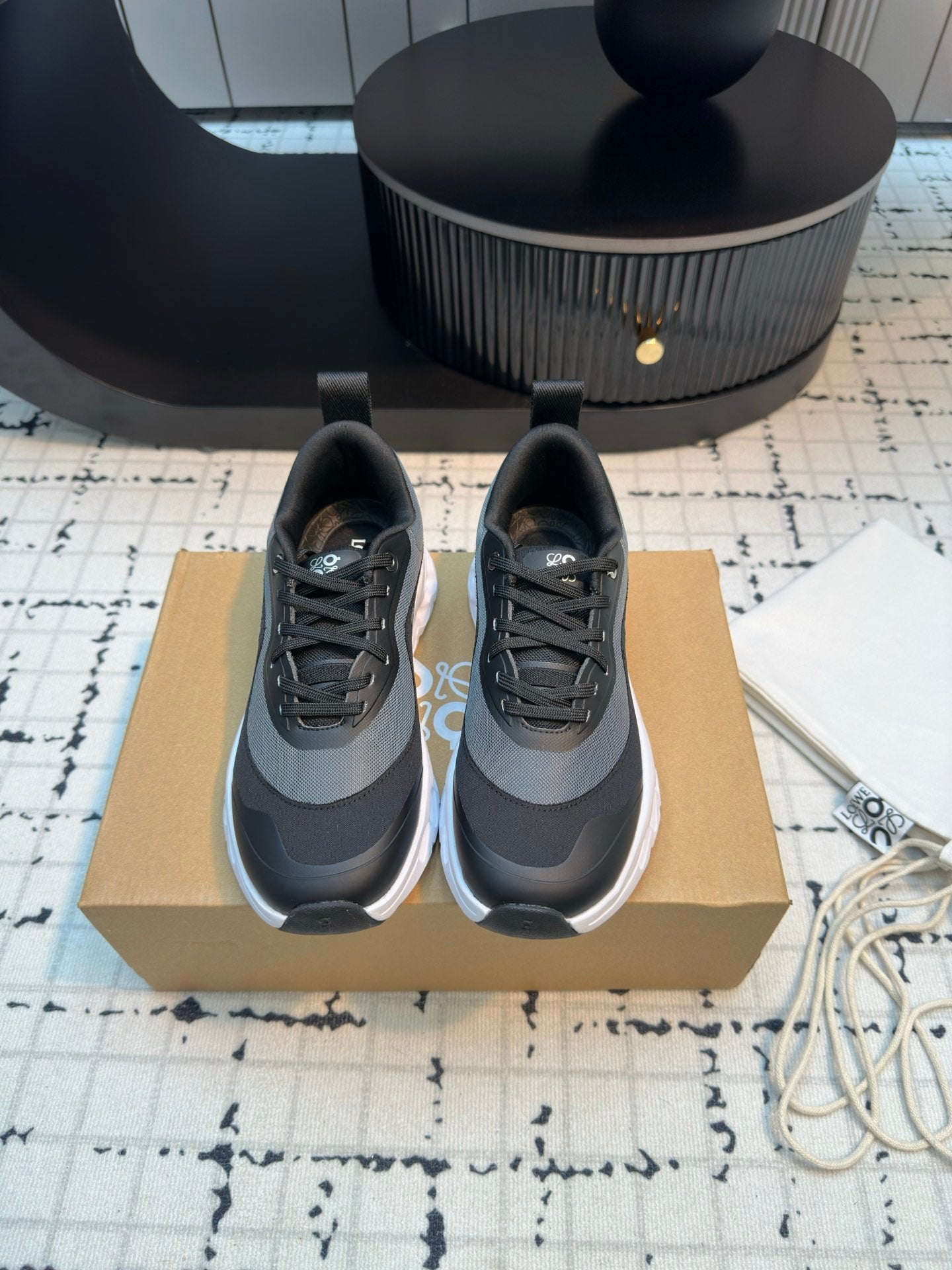 LW CLOUDTILT 2.0 SNEAKER BLACK POLYESTER