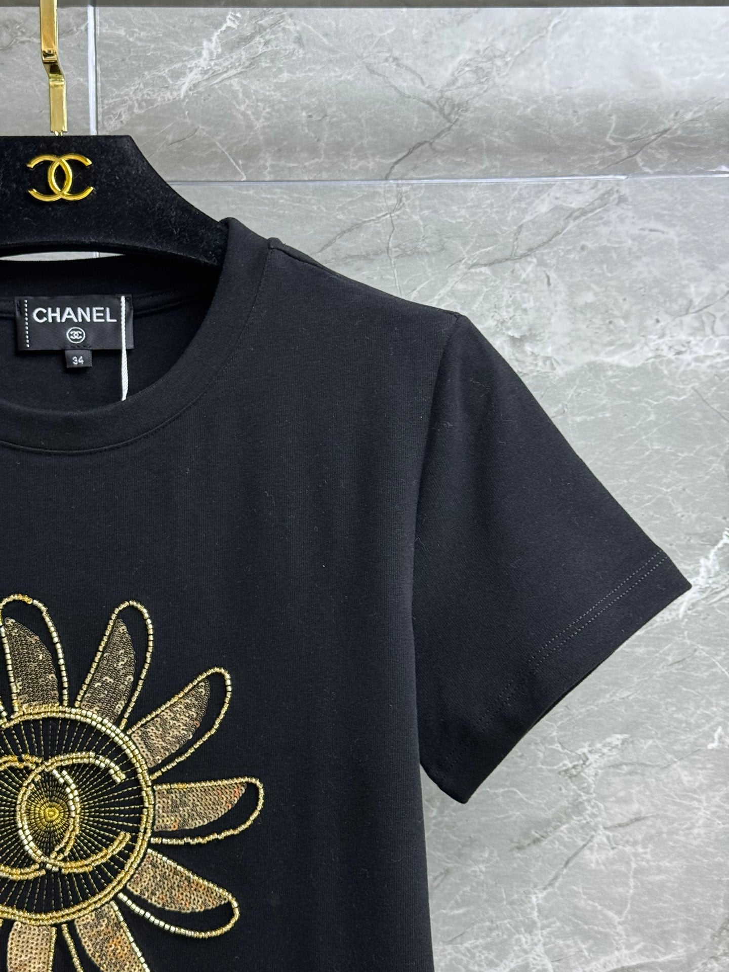 CC 2025 T-shirt Black Cotton