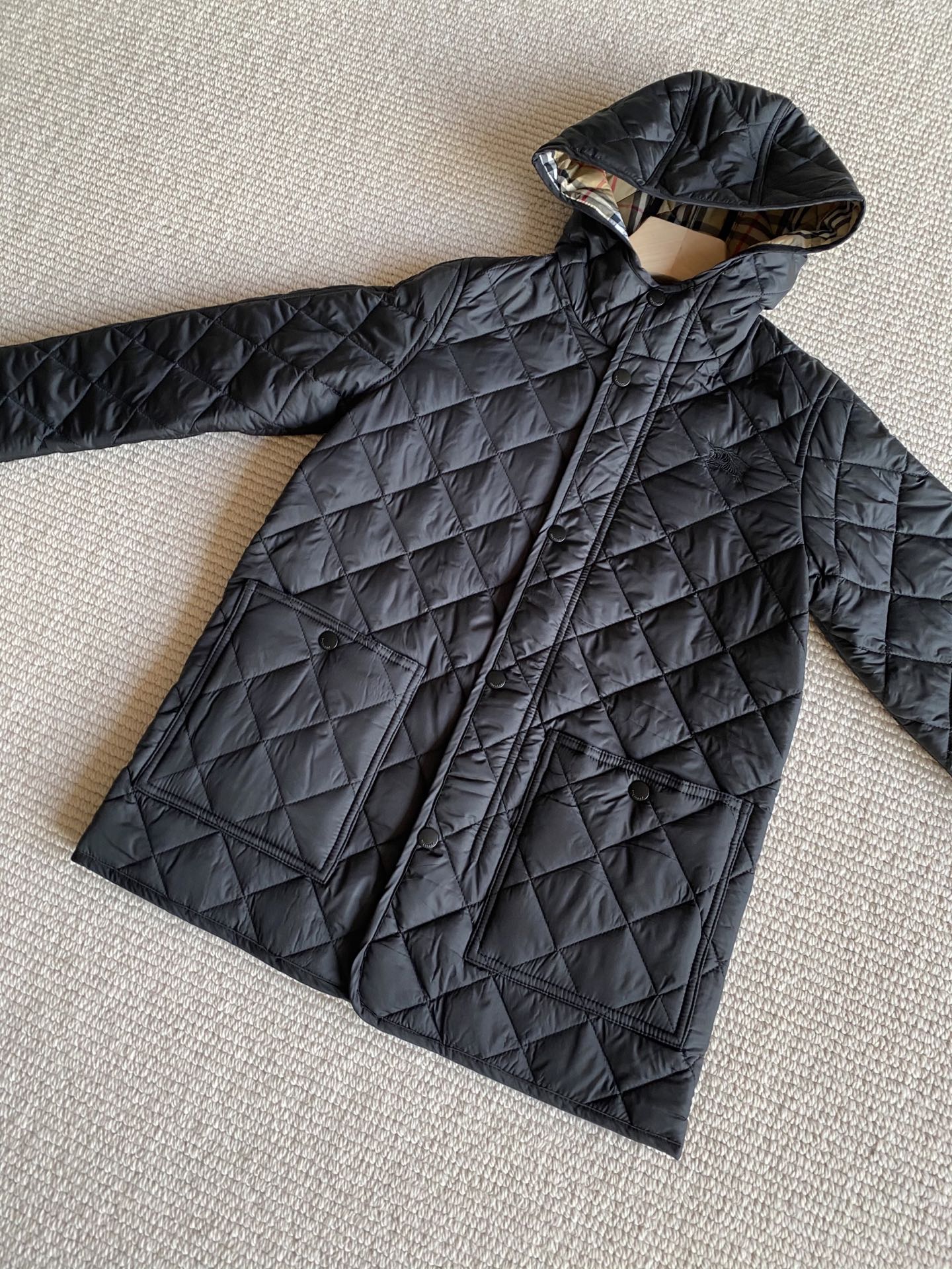 BURBERRY 25S HOODED JACKET 066