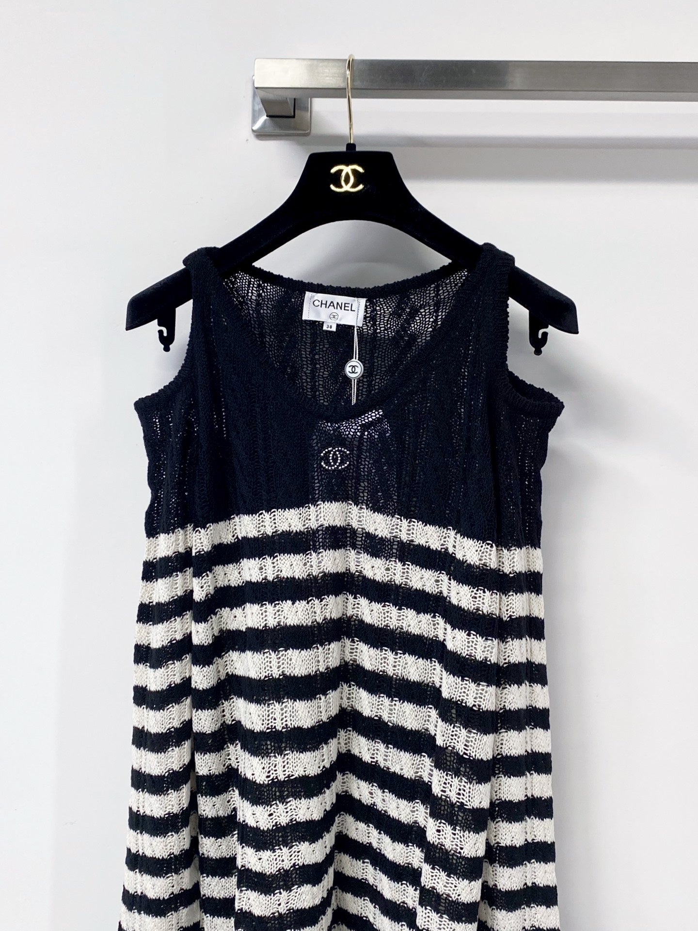 MIUMIU 26S OPEN-KNIT TANK TOP 1339