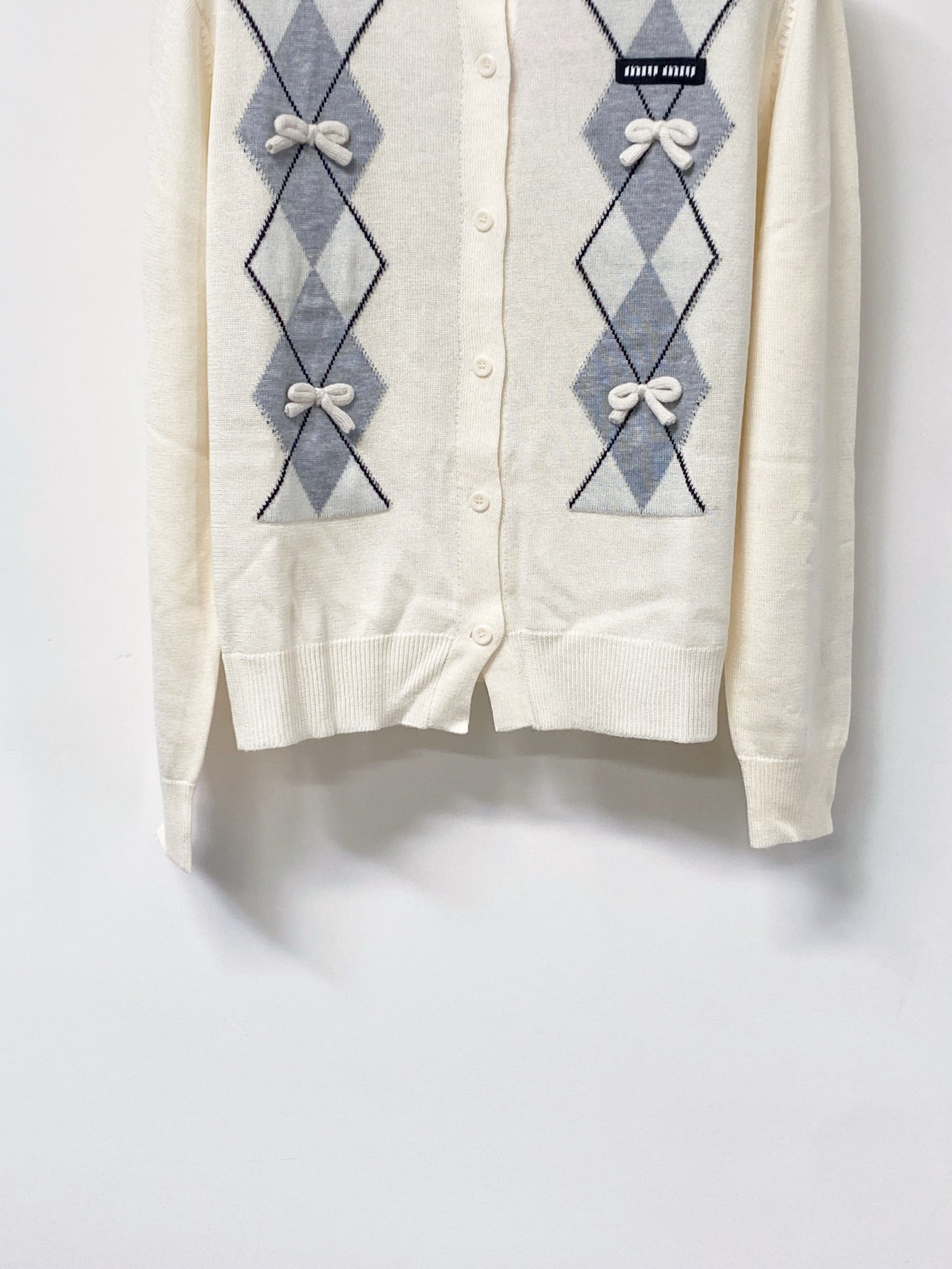MIUMIU 26S KNIT CARDIGAN 1286