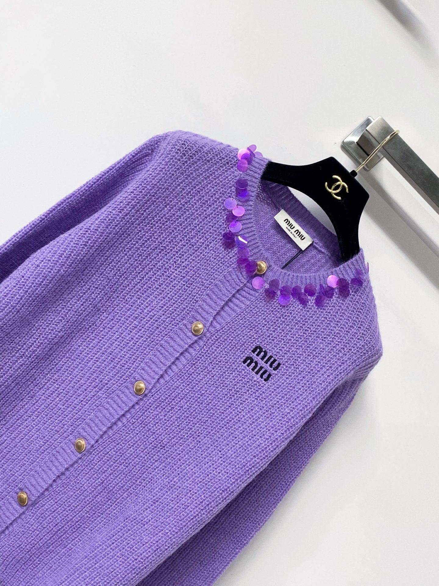 MIUMIU 26S KNIT CARDIGAN 1404