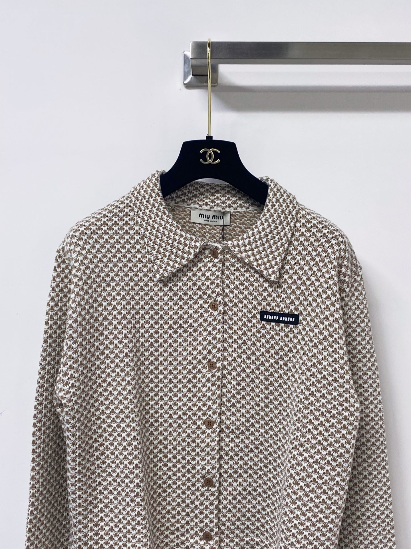 MIUMIU 26S KNIT CARDIGAN 1587