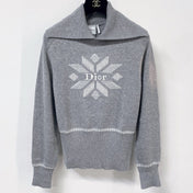 DIOR 26S MOCK-NECK WOOL SWEATER 1454