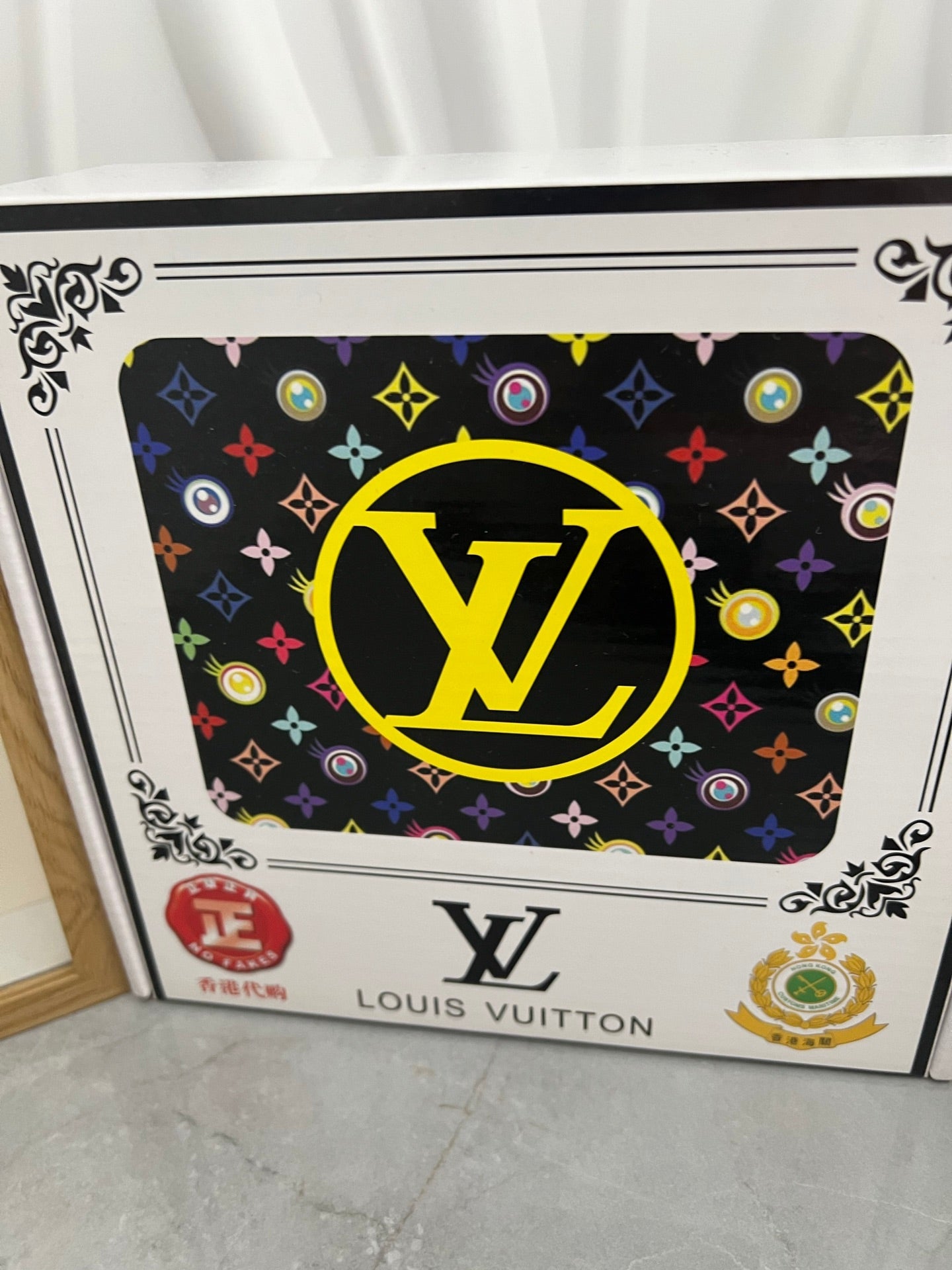 LV 25S BELT 38 MM IN BLACK CALFSKIN 593283
