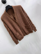 LOEWE 26S KNIT CARDIGAN 618