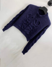 LOEWE 26S CABLE-KNIT SWEATER 619