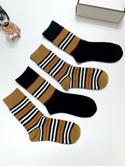 BURBERRY 26S CREW SOCKS 480394 (1 BOX)
