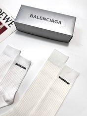 BALENCIAGA 26S CREW SOCKS 410301 (1 BOX)
