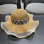 LOEWE 26S WIDE BRIM STRAW SUN HAT STYLE 052