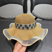 LOEWE 26S WIDE BRIM STRAW SUN HAT STYLE 052