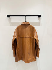 MIUMIU LEATHER JACKET STYLE 845
