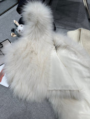 CHANEL 25S REVERSIBLE FOX FUR JACKET 592