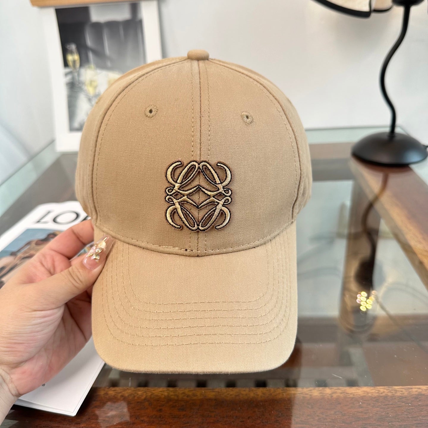 LOEWE 26S BASEBALL CAP STYLE 086