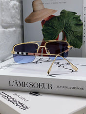BURBERRY 26S RECTANGULAR FRAME IN METAL 424564