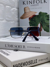 SQUARE FRAME SUNGLASSES 576880 IN METAL