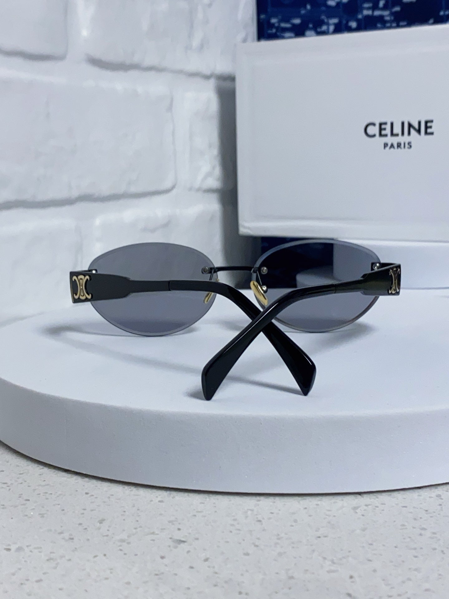 CELINE 26S SHIELD FRAME IN METAL 426367