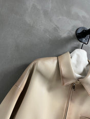PRADA 26S LEATHER JACKET 1100