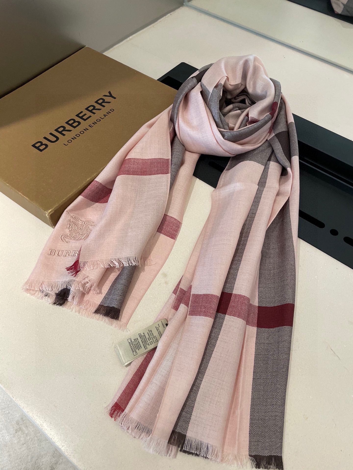 BBR SCARF 200 CM IN CASHMERE 538338