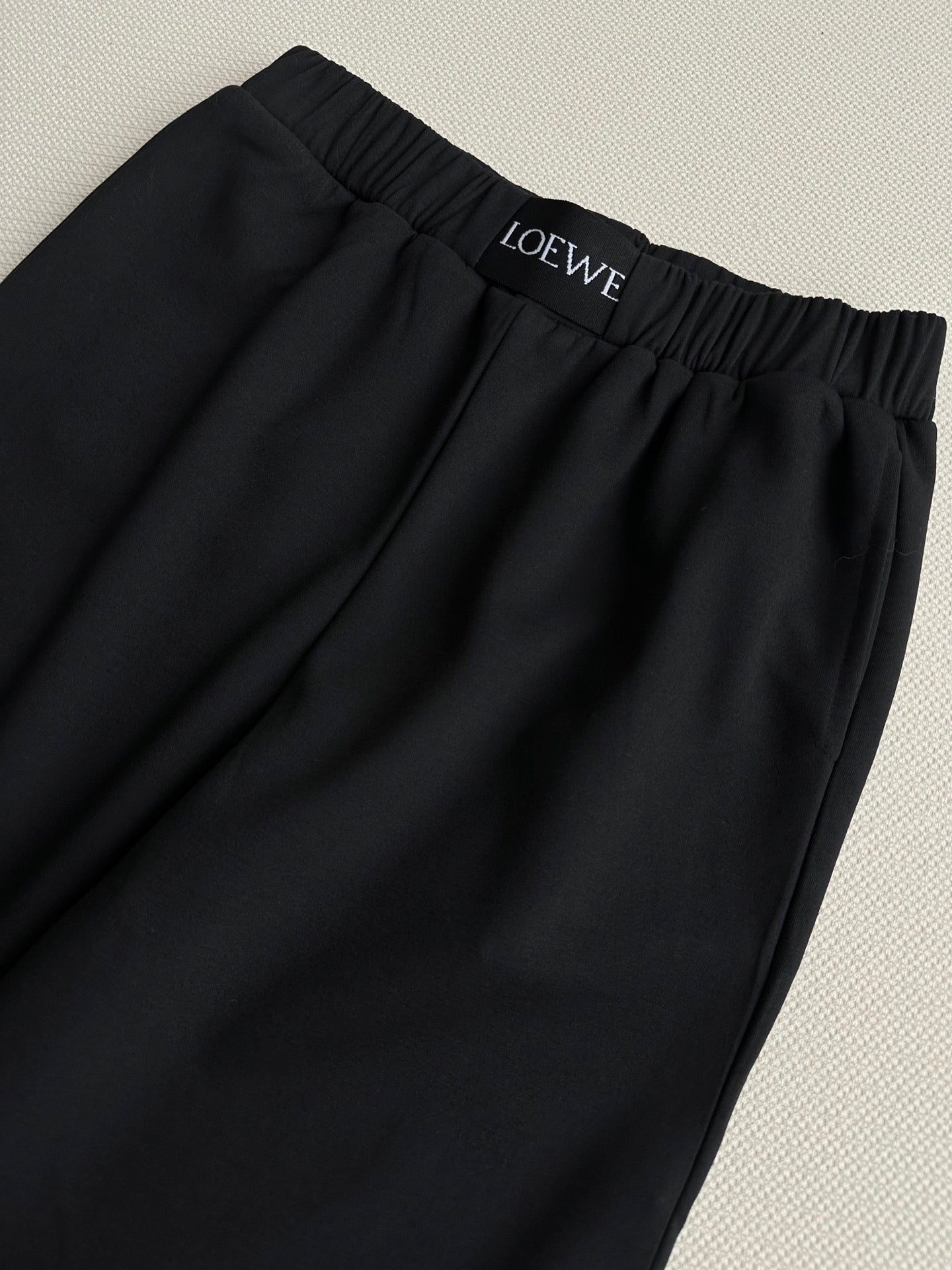 LOEWE 26S ELASTIC-WAIST WIDE-LEG PANTS 637