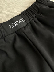 LOEWE 26S ELASTIC-WAIST WIDE-LEG PANTS 637