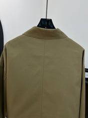PRADA 26S CROPPED ZIP-UP JACKET 1069