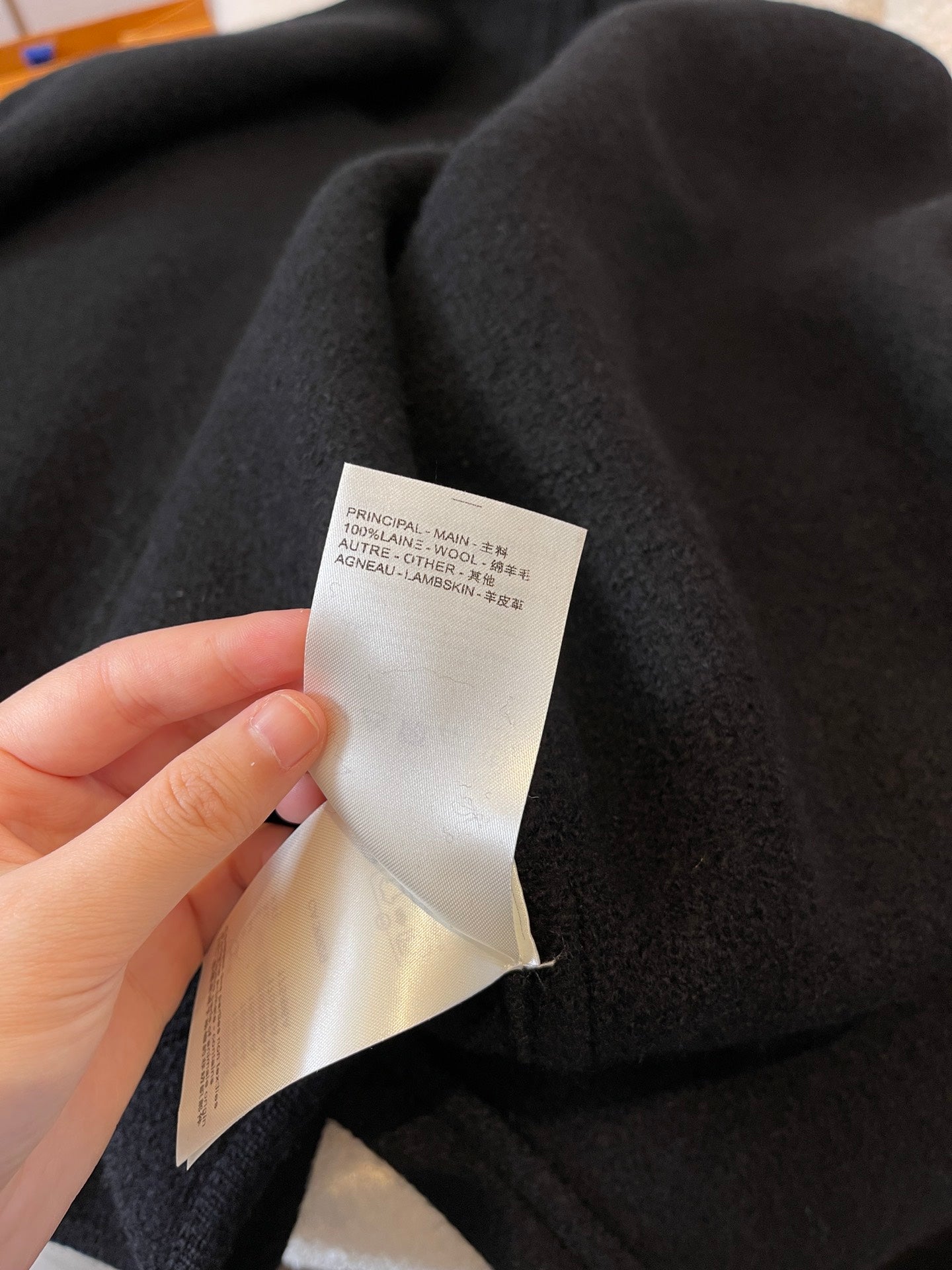LV 25S WOOL CAPE COAT 0017