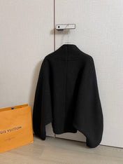 LV 25S WOOL CAPE COAT 0017