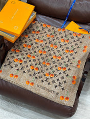 LV 26S SCARF 140 IN CASHMERE AND SILK 281176