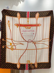 LV 26S SCARF 135 IN CASHMERE AND SILK 315175