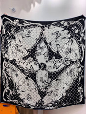 LV 26S SCARF 135 IN CASHMERE AND SILK 316780
