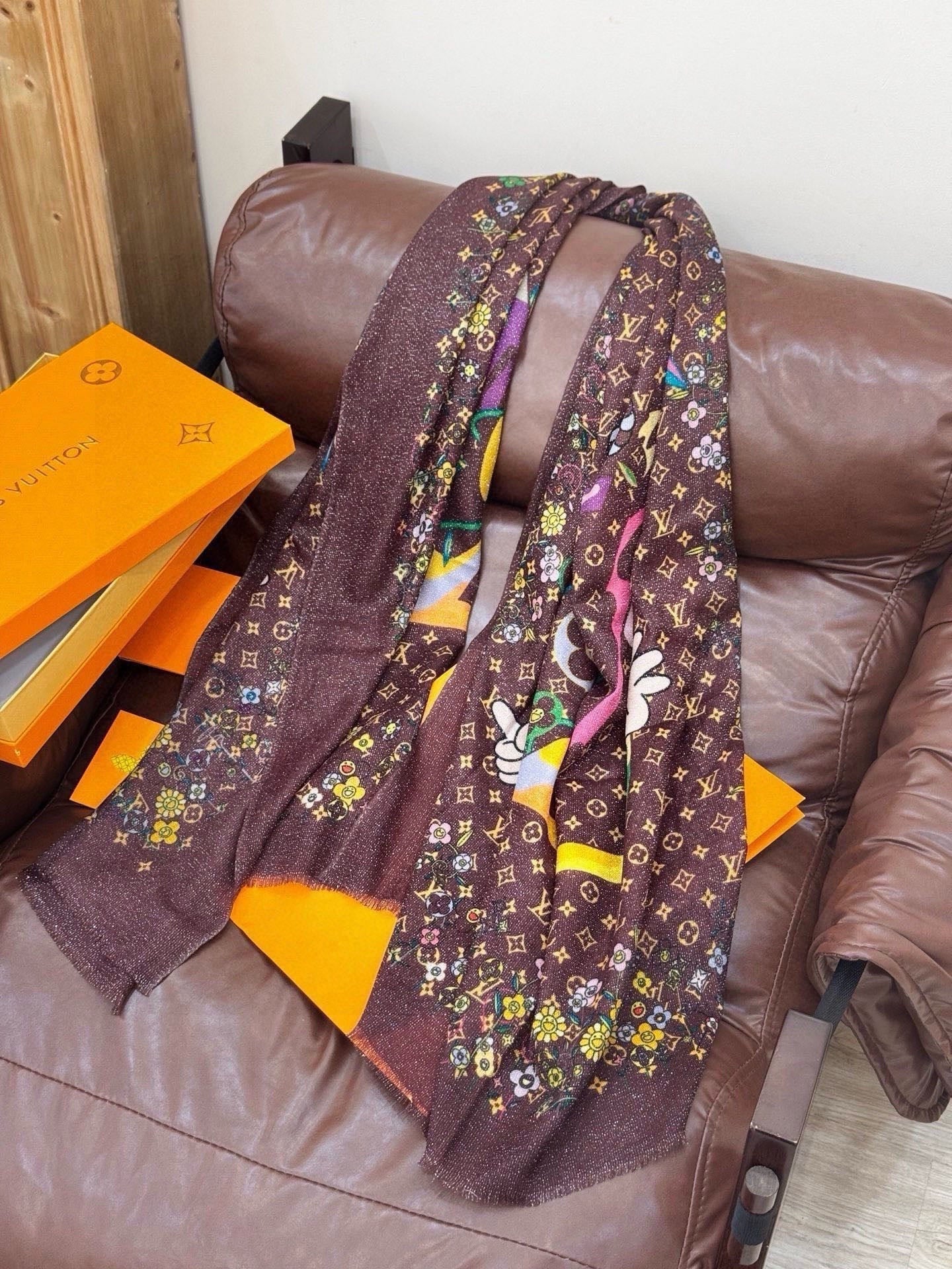 LV 26S SCARF 200 IN CASHMERE 318507