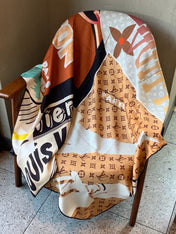 LV 26S SCARF 135 IN CASHMERE AND SILK 320861