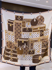 LV 26S SCARF 135 IN CASHMERE AND SILK 320940