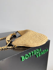 SARDINE CHAIN 33 IN NATURAL RAFFIA