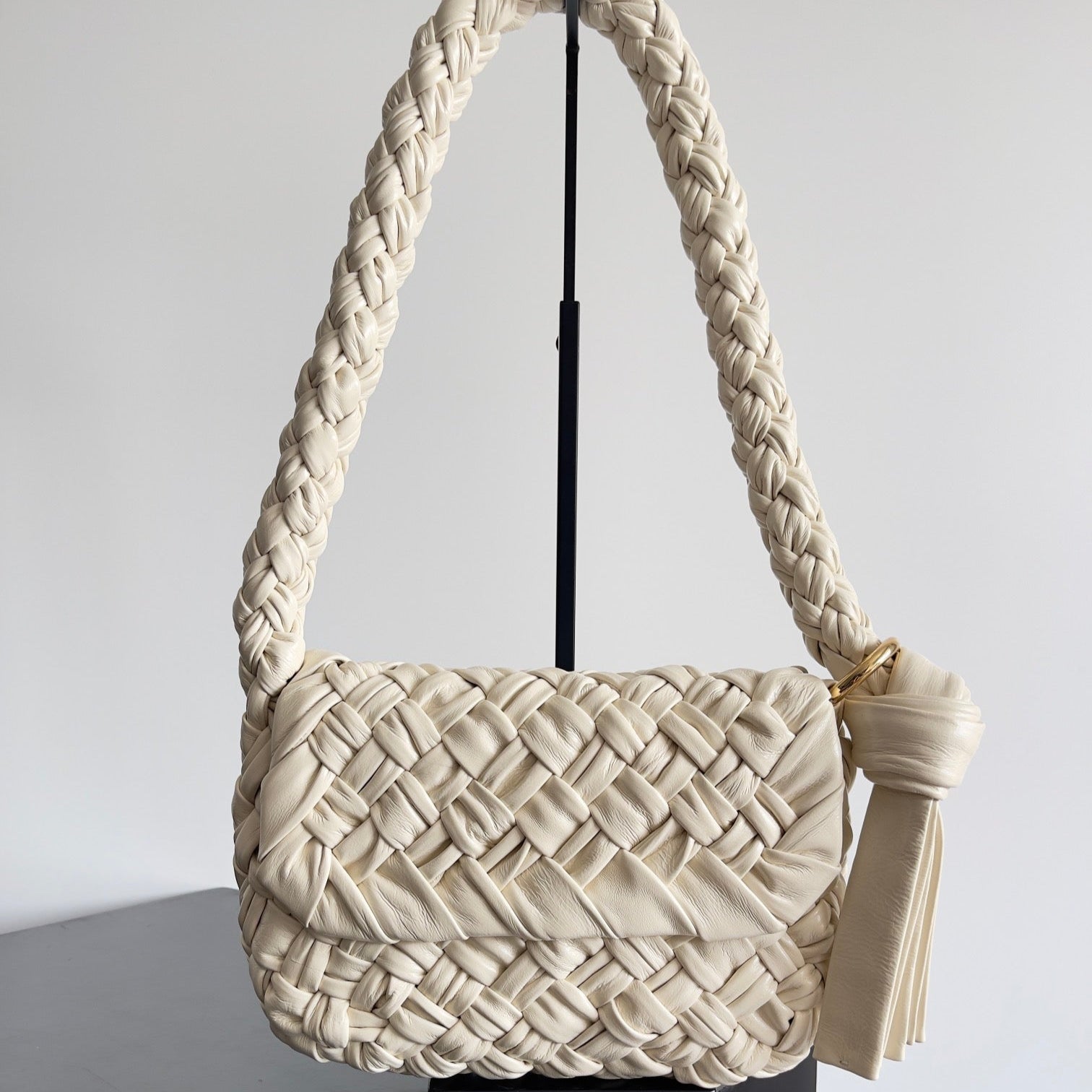 KALIMERO CITTÀ 25 IN OFF WHITE CALFSKIN