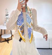 LV 26S SCARF 90 IN SILK 318435