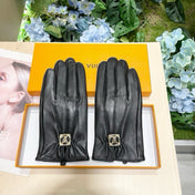 GLOVES IN BLACK LAMBSKIN 465067