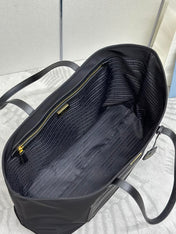 CLASSIC TOTE BAG 43 IN BLACK RE-NYLON FABRIC