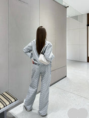 DIOR 25S JACQUARD PANTS 709