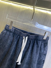 LV CASUAL SHORT BLACK DENIM 239582