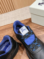BURBERRY 26S SNEAKERS IN BLACK CALFSKIN