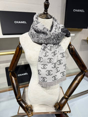CHANEL 25S SCARF 185 CM IN CASHMERE 943078