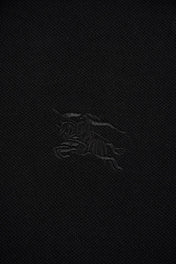 Burberry 25 Polo T- Shirt Black Cotton 232686