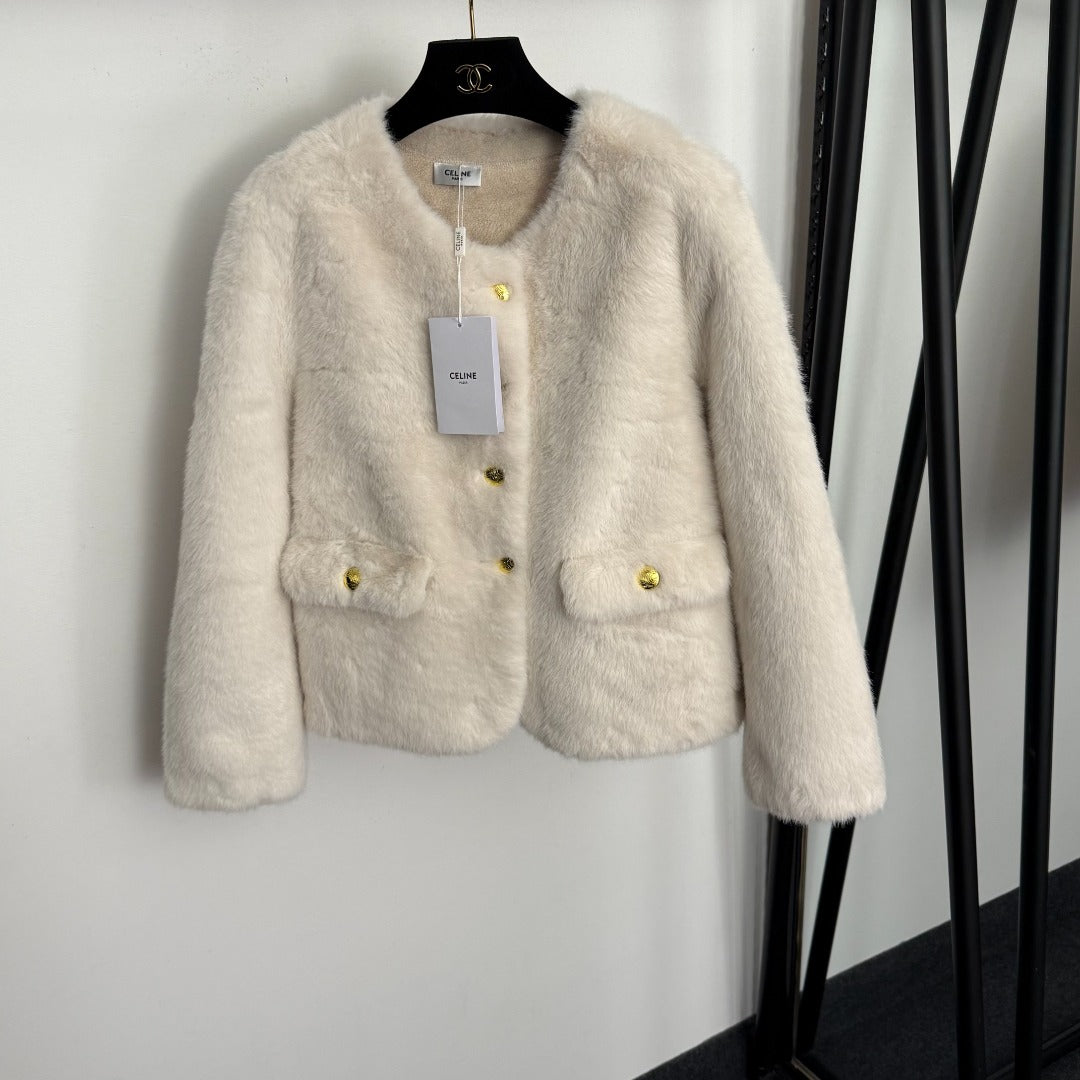 CELINE 26S FUR COAT STYLE 21