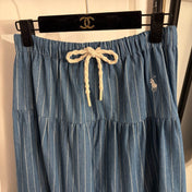 RALPH LAUREN 26S HIGH WAIST DENIM MIDI SKIRT 463