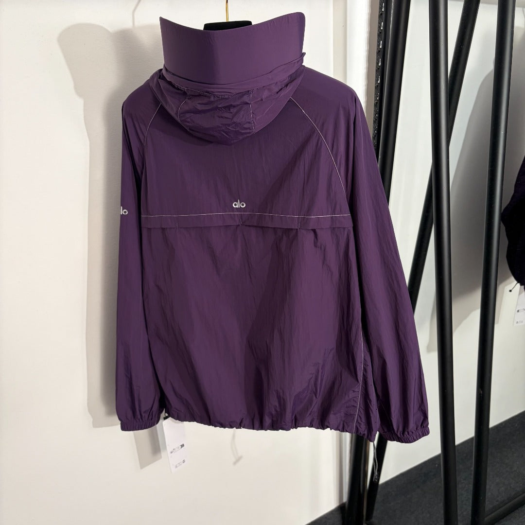 ALO 26S ZIP-UP HOODED JACKET 196