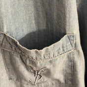YSL 26S LONG SLEEVE DENIM SHIRT 417