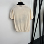 MAXMARA 26S SHORT-SLEEVE CREW NECK KNIT SWEATER 321